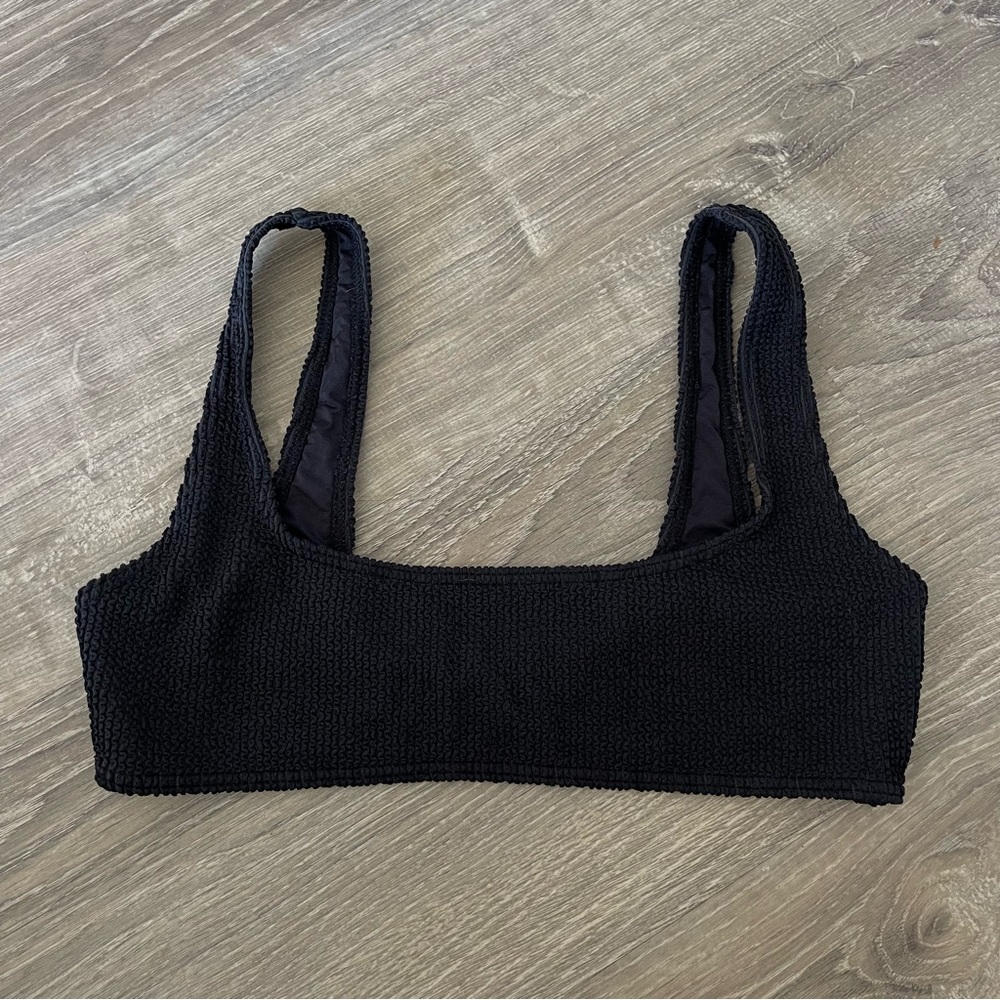 RVCA black bikini top